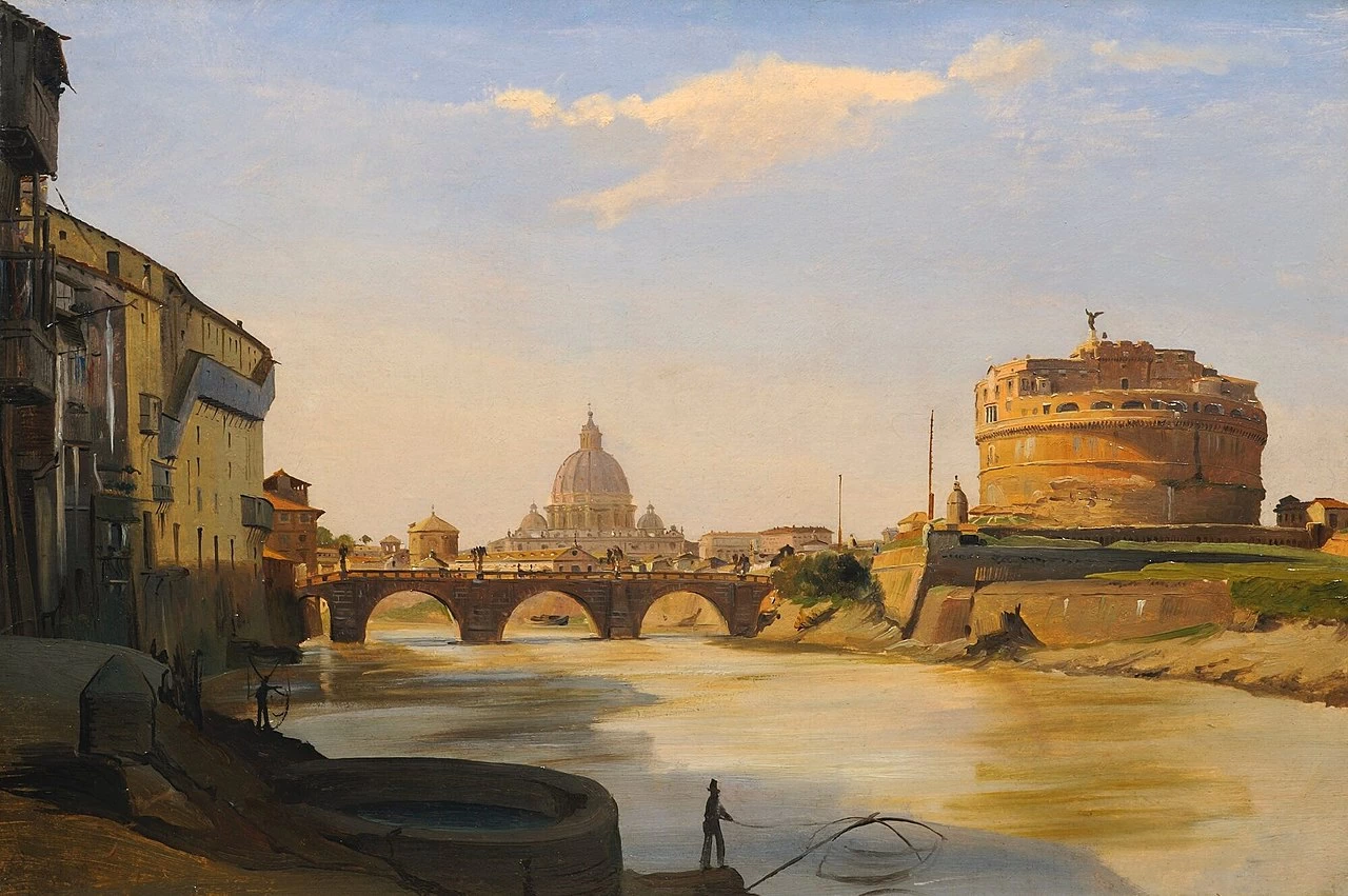 Veduta di Castel Sant'Angelo, Roma
